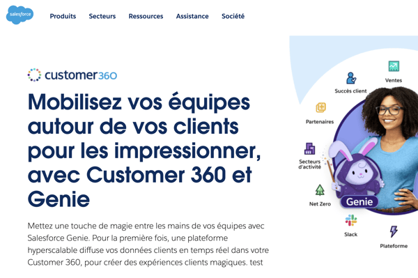 Salesforce logiciel de gestion commerciale